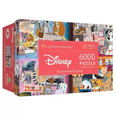 Пазл Trefl Prime UFT Disney Большая книга Дисней, 6000 элементов 81037
