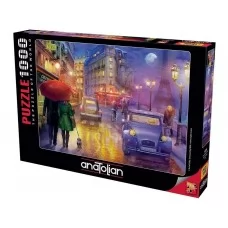 Пазлы Ночной Париж 1000 элементов Anatolian 1070