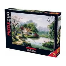 Пазлы Коттедж с беседкой 260 элементов Anatolian 3304