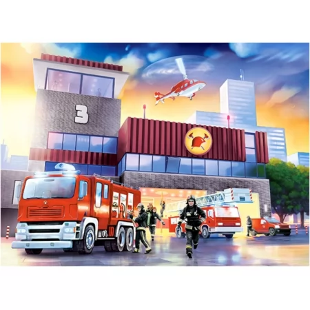 Пазлы Fire Station, 70 элементов, Castorland B-070121