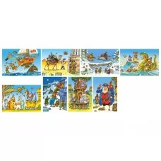 Пазлы Сборник мультфильмов 54 элемента Castorland А-08521-ВU1 Пазлы Сборник мультфильмов 54 элемента Castorland А-08521-ВU1