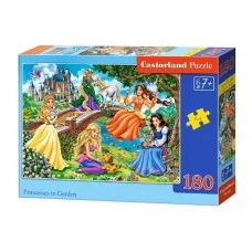 Пазлы Принцессы в саду 180 элементов Castorland В-018383