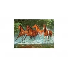 Пазлы Лошади бегущие по воде 300 элементов Castorland В-030361