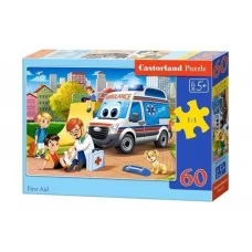 Пазлы Первая помощь 60 элементов Castorland В-066193