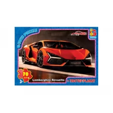 Пазлы картонные Dream Garage, 70 элементов, G-Toys FW778 Пазлы картонные Dream Garage, 70 элементов, G-Toys FW778