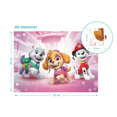 Пазл Paw Patrol, 60 елементів, DoDo 200148 Пазл Paw Patrol, 60 елементів, DoDo 200148