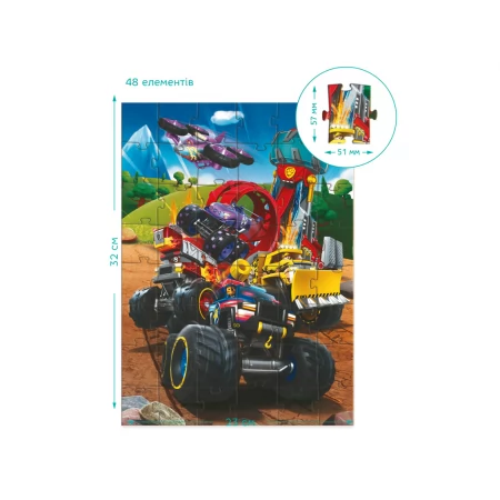 Пазл Paw Patrol, Rescue Wheels, 48 элементов, DoDo 200524 Пазл Paw Patrol, Rescue Wheels, 48 элементов, DoDo 200524