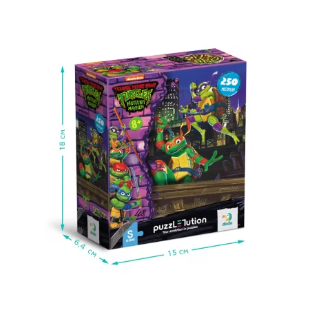 Пазл Medium-S TMNT, Донателло та Мікеланджело, 250 елементів, DoDo 200529 Пазл Medium-S TMNT, Донателло та Мікеланджело, 250 елементів, DoDo 200529