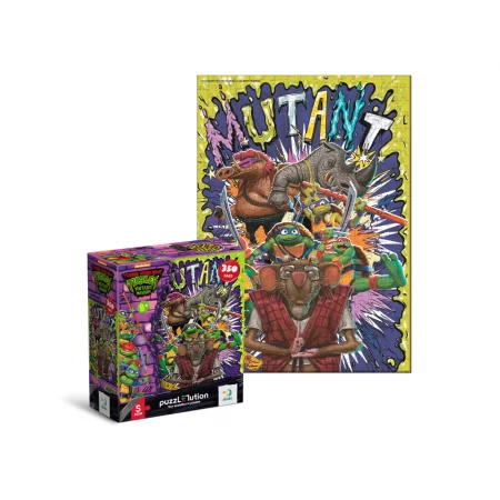Пазл Hard-S TMNT, Мутантське безчинство, 350 елементів, DoDo 200530 Пазл Hard-S TMNT, Мутантське безчинство, 350 елементів, DoDo 200530