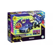 Пазл Batwheels Колеса просто хотят развлечься, 60 элементов, DoDo 200563