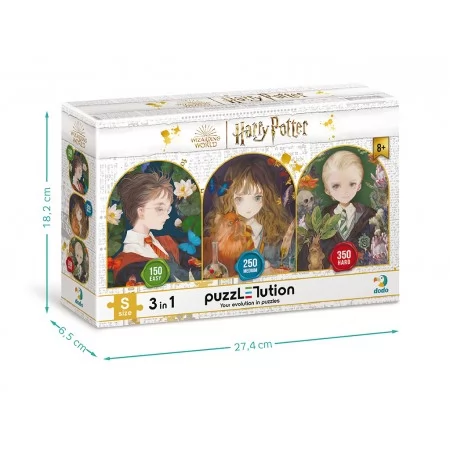 Пазл Harry Potter 3в1, Мечта и фантазия, 150, 250, 350 элементов, DoDo 200574 Пазл Harry Potter 3в1, Мечта и фантазия, 150, 250, 350 элементов, DoDo 200574
