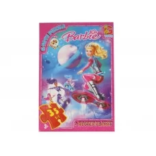 Пазли картонні Barbie, 35 елементів, G-Toys BA011 Пазли картонні Barbie, 35 елементів, G-Toys BA011