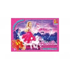 Пазли картонні Barbie, 35 елементів, G-Toys BA029