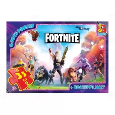 Пазли картонні Fortnite, 35 елементів, G-Toys FN531