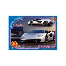 Пазлы картонные Dream Garage, 117 элементов, G-Toys FW782