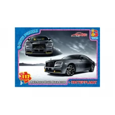 Пазлы картонные Dream Garage, 117 элементов, G-Toys FW785