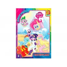 Пазлы картонные My little Pony, 35 элементов, G-Toys MLP006