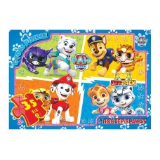 Пазли картонні Paw Patrol, 35 елементів, G-Toys PW08901