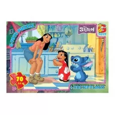 Пазлы картонные Stitch, 70 элементов, G-Toys SC606