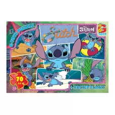 Пазли картонні Stitch, 70 елементів, G-Toys SC607
