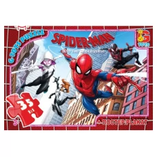 Пазли картонні Spider-Man, 35 елементів, G-Toys SM880
