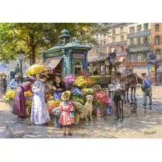 Пазли Квітковий ринок 1000 елементів Cherry Pazzi 30226