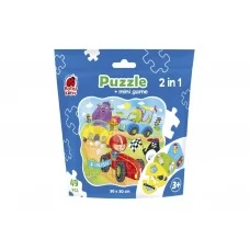 Игра настольная 2в1, Машины, Roter Kafer RK1140-03