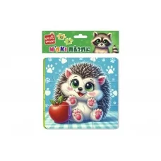 Мягкие пазлы Енот и ежик, Vladi Toys VT1102-36