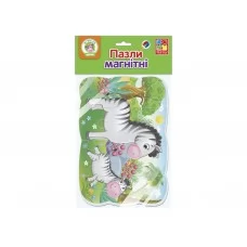 Пазлы на магните А5 Зебры, Vladi Toys VT3205-75