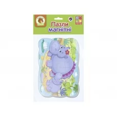 Пазлы на магните А5 Бегемотики, Vladi Toys VT3205-76