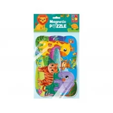 Пазли м'які магнітні А5, Малюк зможе Зоопарк, Vladi Toys VT3205-90