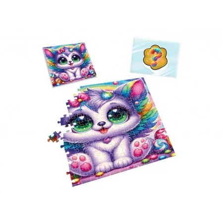 Игра развивающая пазлы и сквиш-сюрприз Котенок с крыльями, Vladi Toys VT8030-11 Игра развивающая пазлы и сквиш-сюрприз Котенок с крыльями, Vladi Toys VT8030-11
