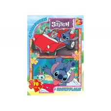 Пазлы картонные Stitch, 70 элементов, G-Toys SC613