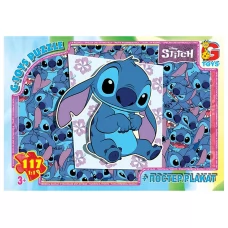 Пазлы картонные Stitch, 70 элементов, G-Toys SC618