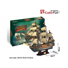 Тривимірна головоломка-конструктор ІСПАНСЬКА АРМАДА САН ФЕЛІПЕ Cubic Fun T4017h