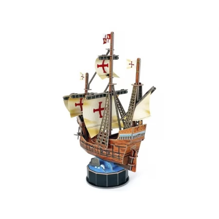 3D пазл конструктор Santa Maria корабль, 32 см, объемная модель, Cubic Fun T4031h 3D пазл конструктор Santa Maria корабль, 32 см, объемная модель, Cubic Fun T4031h
