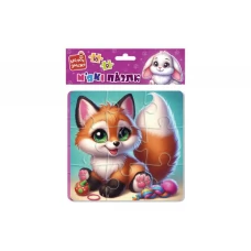 М'які пазли Зайчик та лисичка, Vladi Toys VT1102-35