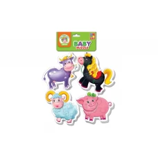 Беби пазлы Ферма, Vladi Toys VT1106-86