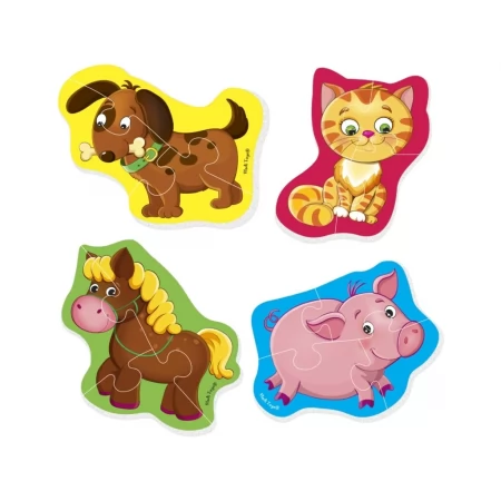 Пазл дитячий Ферма Baby Puzzle, м’які деталі, Vladi Toys VT1106-87 Пазл дитячий Ферма Baby Puzzle, м’які деталі, Vladi Toys VT1106-87