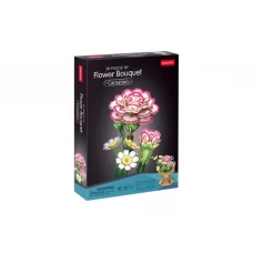 3D пазл конструктор Carnation Flower Bouquet, 187 см, объемная композиция, Cubic Fun W3300h 3D пазл конструктор Carnation Flower Bouquet, 187 см, объемная композиция, Cubic Fun W3300h