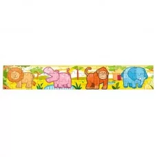 Деревянный пазл Viga Toys Джунгли 4 в 1, 48 эл. Деревянный пазл Viga Toys Джунгли 4 в 1, 48 эл.