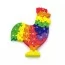 Дерев'яний пазл Viga Toys Півник по літерах 55244N
