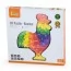 Дерев'яний пазл Viga Toys Півник по літерах 55244N