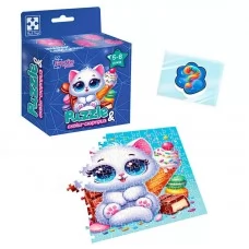 Развивающий пазл Vladi Toys 180 элементов со сквиш-сюрпризом