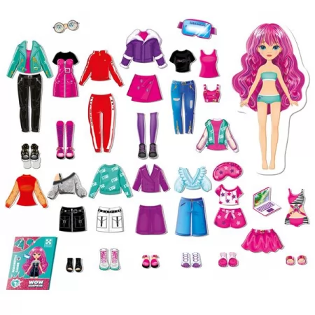 Магнитная игра Vladi Toys Одень геймерку VT3210-14 