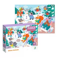  Пазл "Зимові тваринки" 300578 "DoDo"