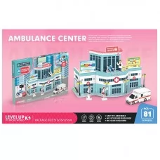 3D пазл BabyToys 8025 83 елементи різнокольоровий