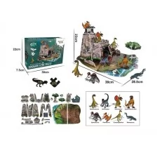 3D пазл динозавры BabyToys 99888-14, 28 элементов, 8 фигурок 3D пазл динозавры BabyToys 99888-14, 28 элементов, 8 фигурок