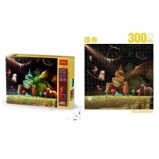 Пазл BabyToys AK 2119-5, 300 элементов, 40х38 см