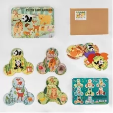 Пазлы BabyToys животные логические для детей от 3 лет Пазлы BabyToys животные логические для детей от 3 лет